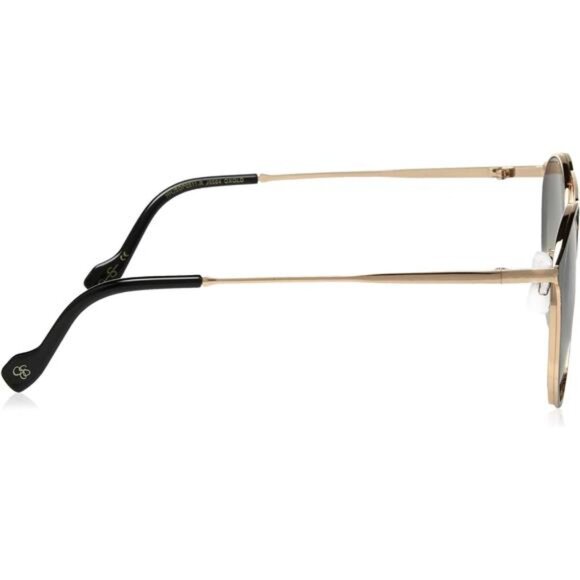 Women's J5564 Retro Metal Round Sunglasses – UV400, 56mm Aviator - Picture 3 of 6